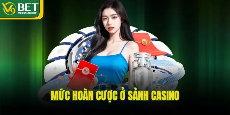 Mức hoàn cược ở sảnh casino