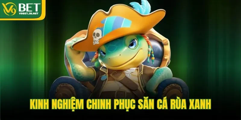 Kinh nghiệm chinh phục săn cá rùa xanh